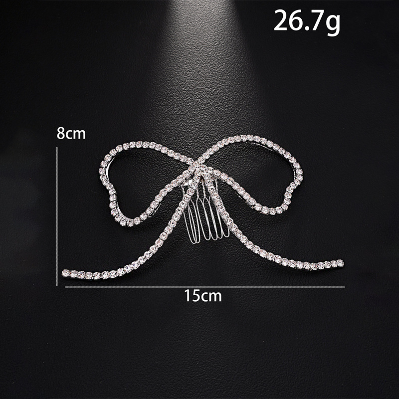 Nuevo gran arco de hadas peinado exagerado diamante disco joyería para el cabello de lujo de alta calidad accesorios para la cabeza mujer