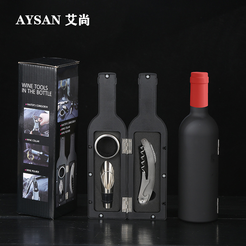 Juego de Sacacorchos para Vino de 5 Piezas de Acero Inoxidable Multifuncional para Hogar image 12