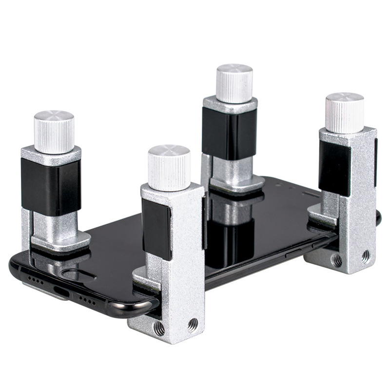 Pantalla de teléfono móvil pantalla presionando pinza equilibrio reparación metal aplanamiento pantalla dispositivo curling accesorio adhesivo al por mayor