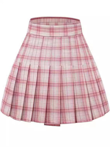 Creative 2024 Spring Princess-Style Fresh and Sweet Women's Clothing Spandex Pleated Skirt Wholesale from Manufacturer