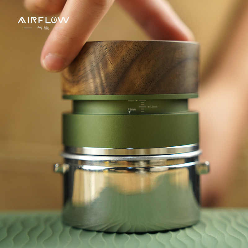AIRFLOW Airflow Freedom Gravity Cloth Powder Professional 58mm Italian Coffee Cloth Powder Adaptive Height