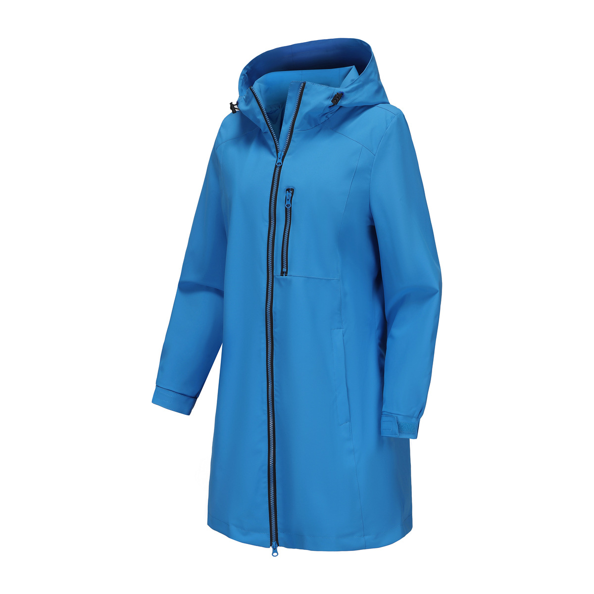Vêtements pour femmes sports de plein air coupe-vent hydrofuge veste à capuche à manches longues pour femmes printemps et automne veste ample décontractée coupe-vent_voghion.com