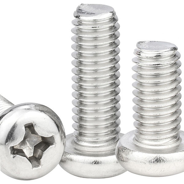 304 Stainless Steel Screw Cross Round Head Screw PM Cross Slim Slim…