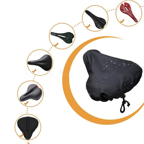 Two bike seat covers for mountain bikes, dustproof covers, outdoor waterproof bike seat covers