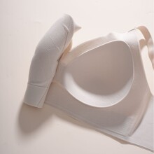 夏季蕾丝薄款果冻提拉调整型内衣文胸防下垂侧收聚拢无痕内衣