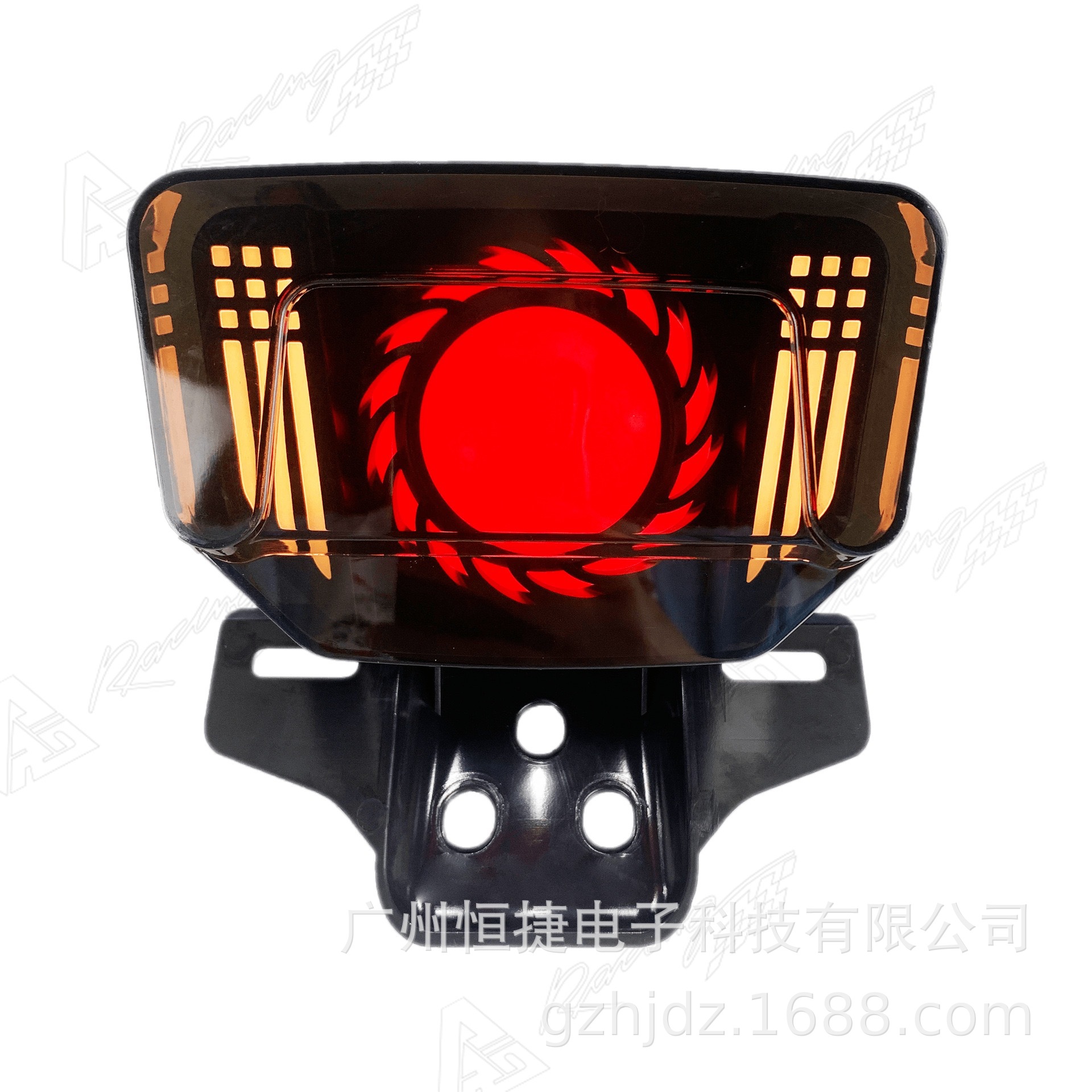 Suitable for Suzuki Gn125-T and Honda Cg125 Modified Sunflower Turn Signal Tail Light Led Brake Light Cross-Border