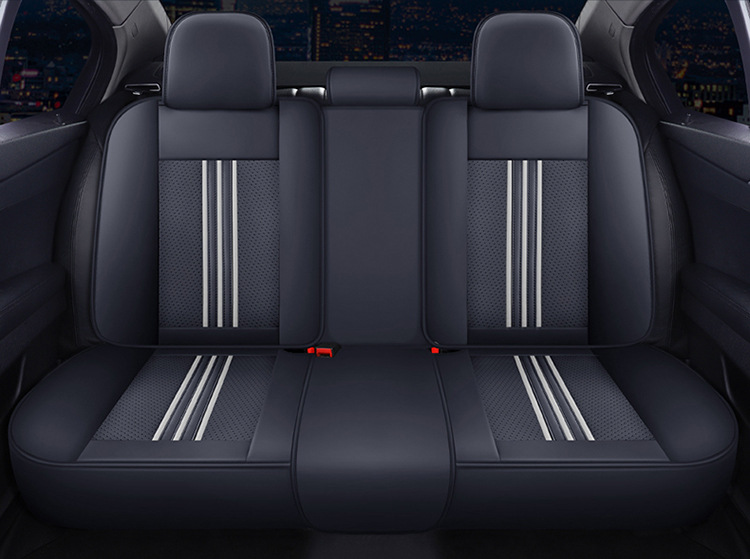 New Nappa Leather Car Seat Cushion Leather Four-Season Universal Breathable All-Inclusive Seat Cover Cross-Border Amazon Wholesale Ventilation