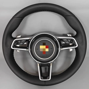 Rivet-style steering wheel suitable for Porsche 911, Cayenne, 718, Panamera, Cayman, Boxster installation and upgrade