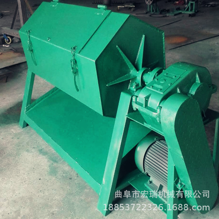 电动滚筒除锈机电动螺丝滚筒抛光机云南六角铁件除锈机视频