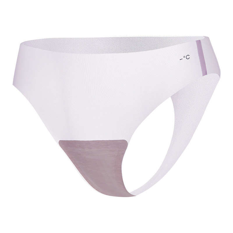 Traceless thong summer sexy pure thin comfortable exercise fitness yoga one piece ice silk ladies underwear