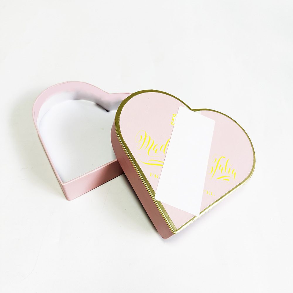 天地盖巧克力礼盒定 制包装盒心形盒ins伴手礼盒印刷logo礼品纸盒
