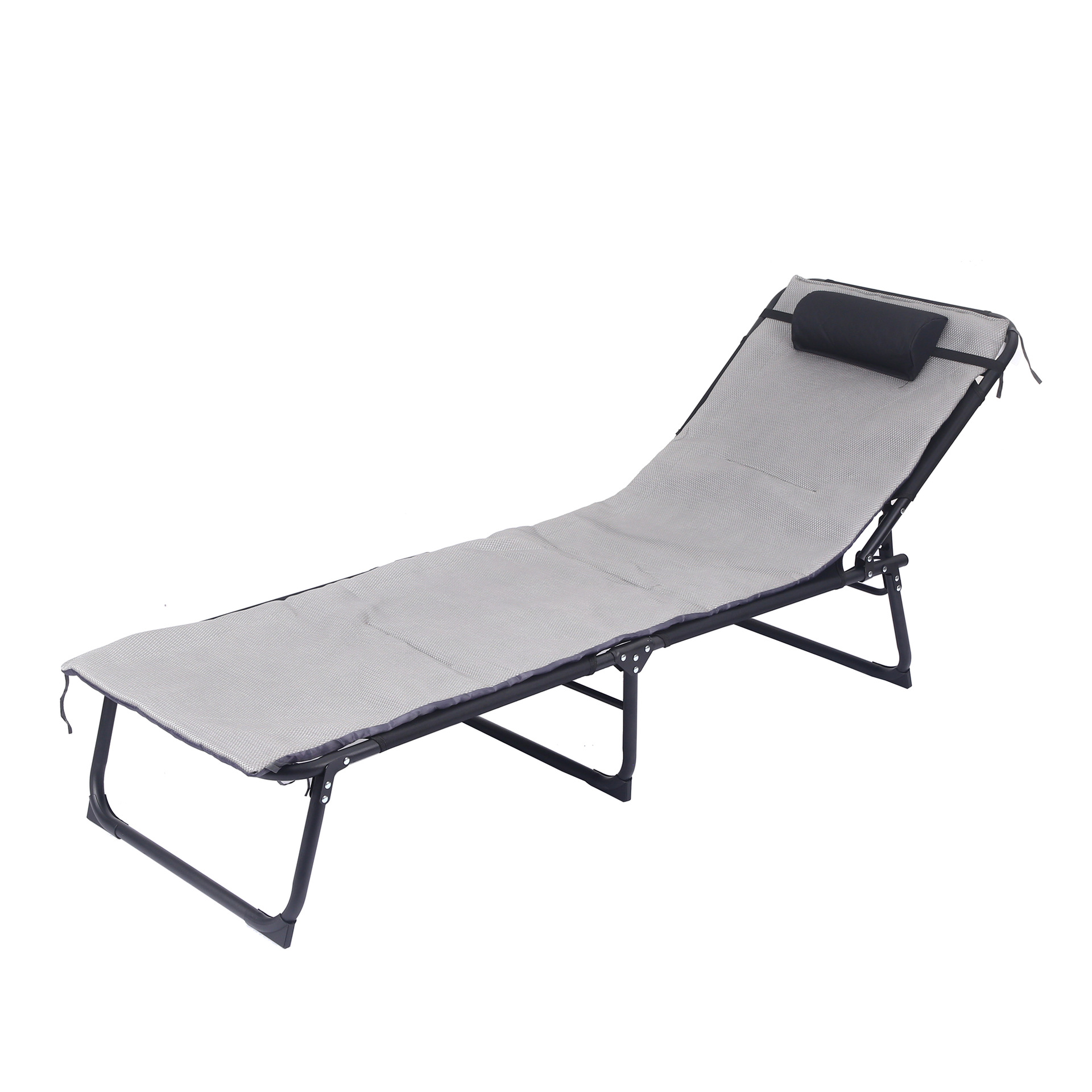 Cama plegable individual portátil para exteriores, tumbona plegable simple para ocio, ideal para oficina, venta al por mayor.