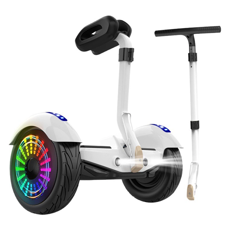 Заводские прямые поставки, Электрический скутер для взрослых, 10-дюймовый детский двухколесный Интеллектуальный Электрический балансировочный автомобиль с подлокотником