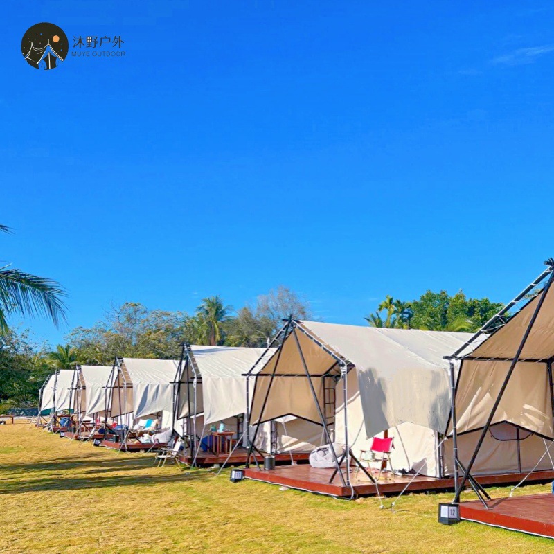 Muye camping al aire libre escénico hotel de lujo ligero tienda de campaña pequeña tienda de campaña camping en línea camping hotel de tienda