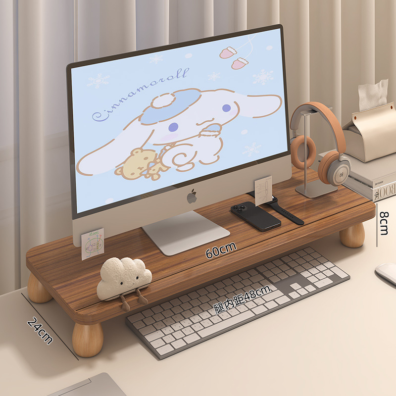 비스킷하이스탠드-월넛색상 (60*24cm)