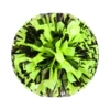 Ring Encrypted Metal Black Mixed Transparent Green