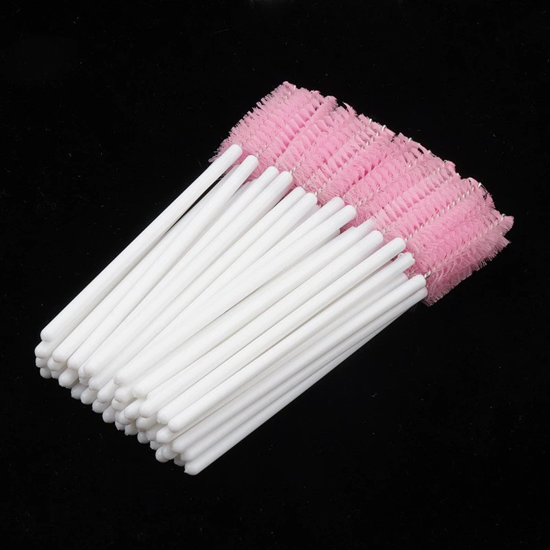 Disposable brush for eyelashes, curly false eyelashes for extension