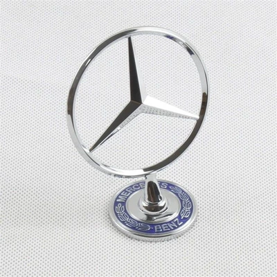 Suitable for Mercedes-Benz Vito, A-Class, B-Class, GLC, GLA, GLE, and V260L models; used for modifying the engine hood with a custom emblem (Car logo) - standard-45cm