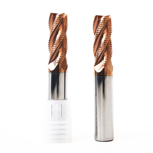 55° 4-edge steel rough leather corrugated milling cutter HRC55° carbide coated thread opening rough milling Tangbei cutter