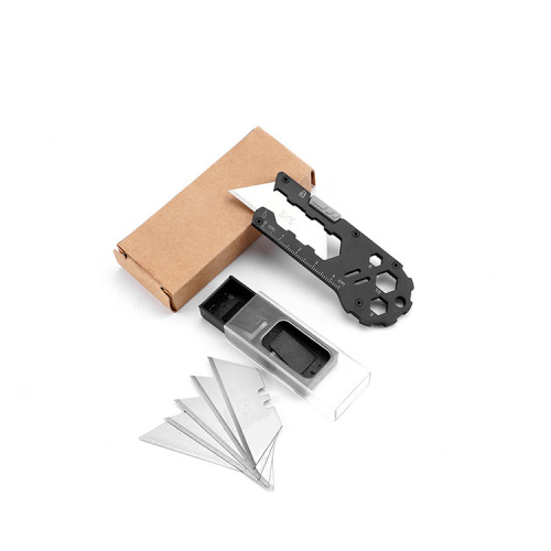 Outdoor multifunctional knife stainless steel utility knife carving knife letter opener paper knife portable express box opener