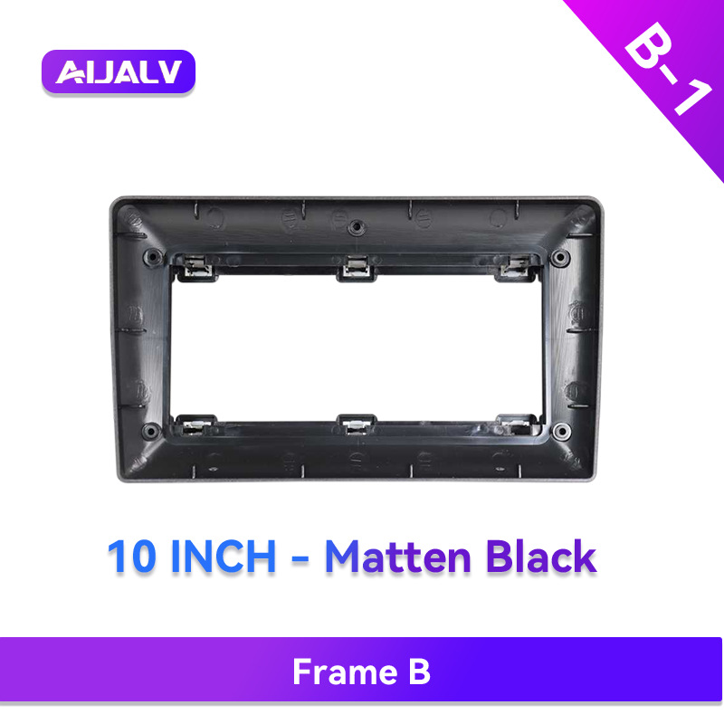 Frame Suitable for Volkswagen Universal/T5 Dvd Large Screen Navigation Face Frame Modification Panel Frame Left Peptide/Right Peptide