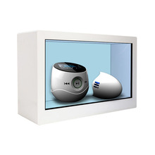 液晶透明屏展示柜触摸屏一体机博物馆3D全息数字透明展示柜广告机