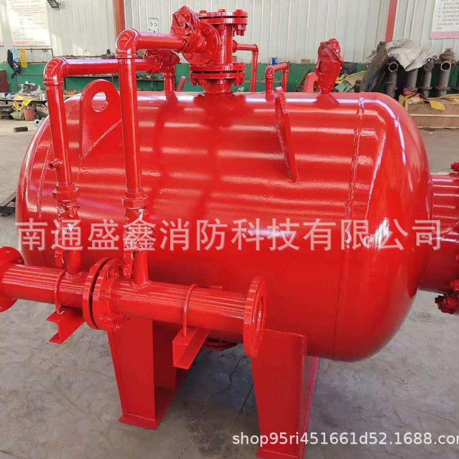 压力式泡沫比列混合装置PHYM48/80厂价直销卧式立式1吨泡沫消防罐