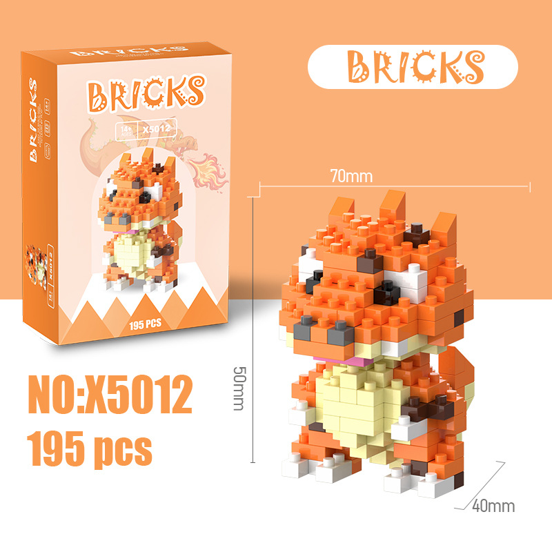 Animation IP micropartículas bloques de construcción rompecabezas piezas de regalo de juguetes DIY bloques de construcción mayoristas nacionales