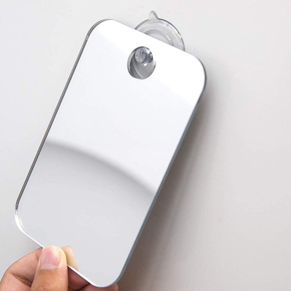 PC防雾镜片 卫浴镜 PMMA有机玻璃镜 PC镜子丝印亚克力防雾镜