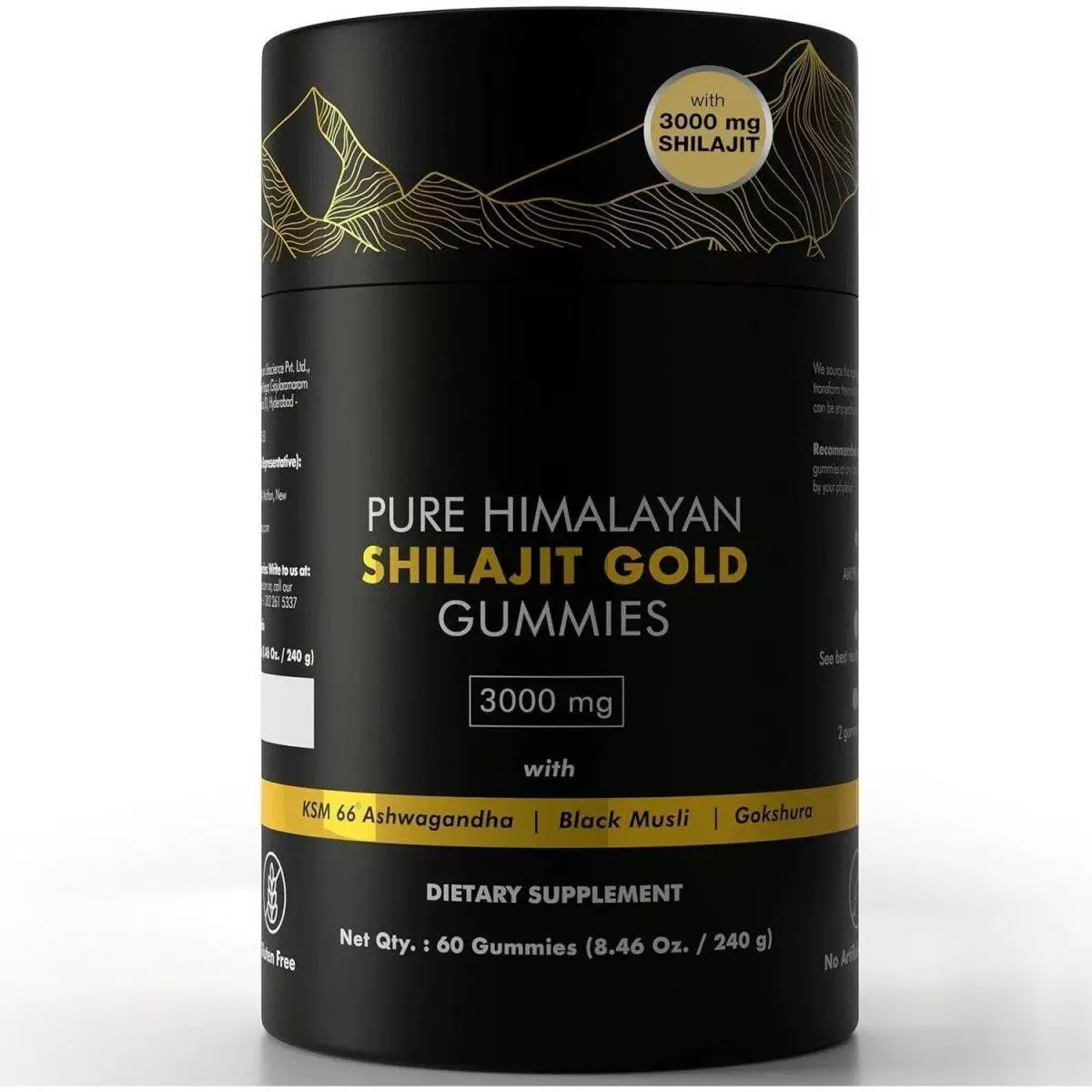 现货喜来芝软糖Shilajit60粒外贸热销跨境源头供应TK爆 款营养