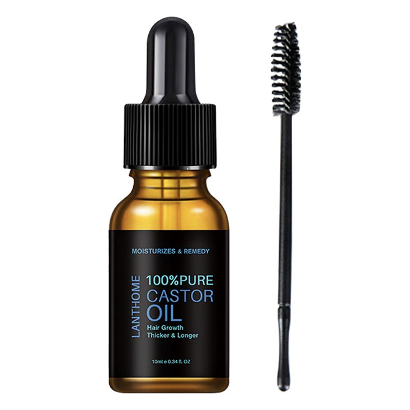 Lanthome касторовое масло тушь для ресниц мягкое увлажнение для восстановления волос Жидкое касторовое масло 10 мл