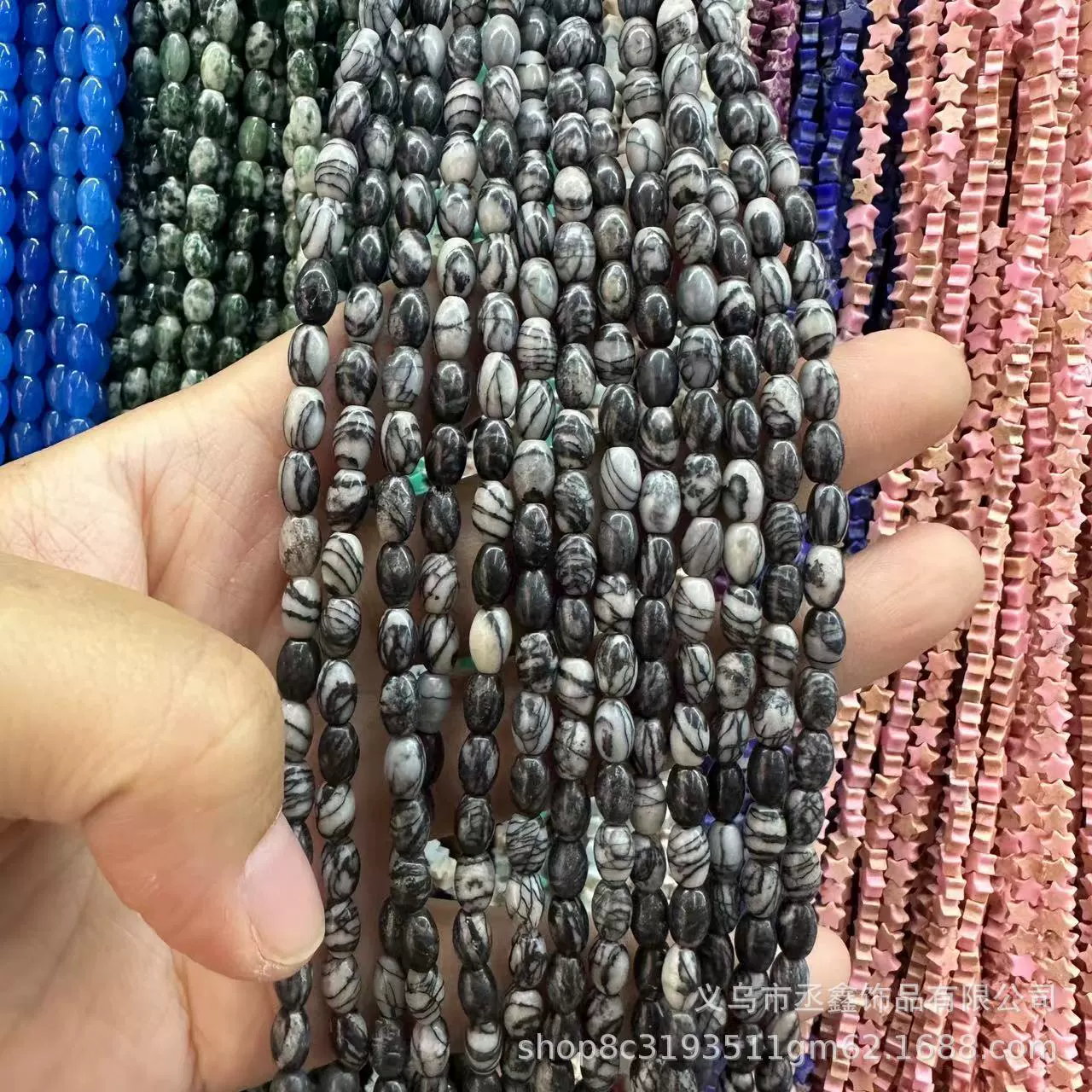 Organic agate Buddha white jade, rosary with round beads, accessory, accessories, 4×6mm, DIY, geolocation function