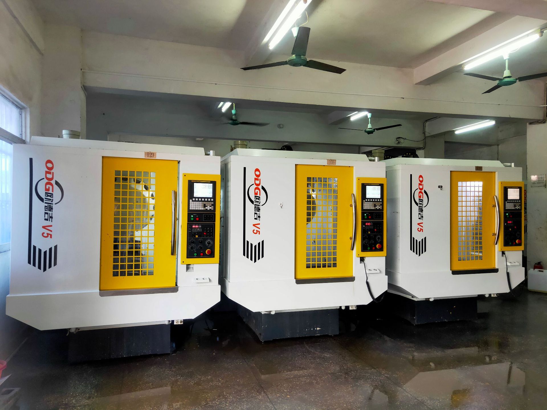 出售工厂在位一批欧德吉T5二手高速数控钻铣攻中心