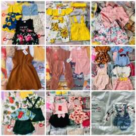服装衣服混色Paat品牌童装外贸混款tp尾货批发上衣库存杂款裤子
