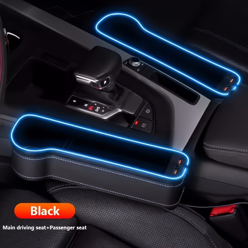 車のスロット収納ボックス携帯電話ホルダー充電器の色|undefined
