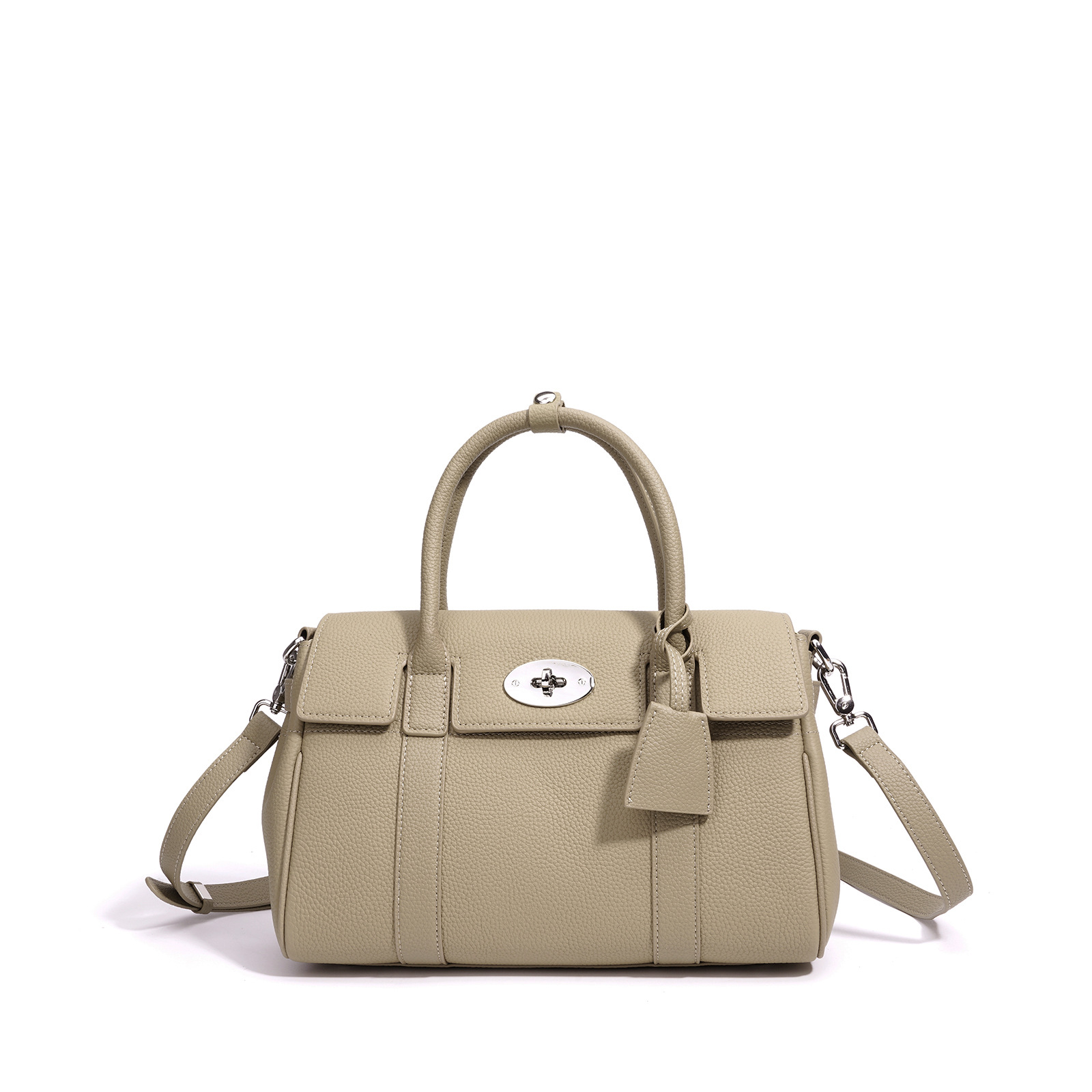Premium Top Grain Cowhide Designer Handbag - Luxury Crossbody Shoulder Bag For Women, Elegant Commuter Style - Thumbnail 6