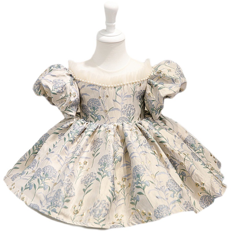 (Cross-border trading), children's dress, small princess costume, noble cut, Birthday gift, tutu skirt 5