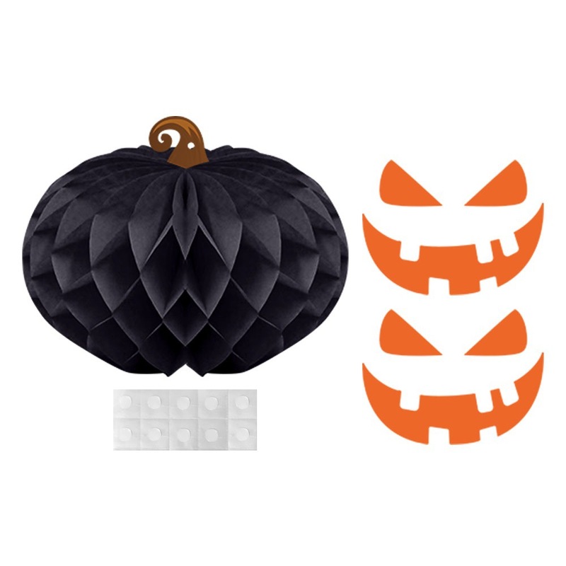 ハロウィンゴーストフェスティバル装飾アレンジメントハニカムボールペンダントハロウィンパーティー装飾カボチャクモ立体ハニカム|undefined