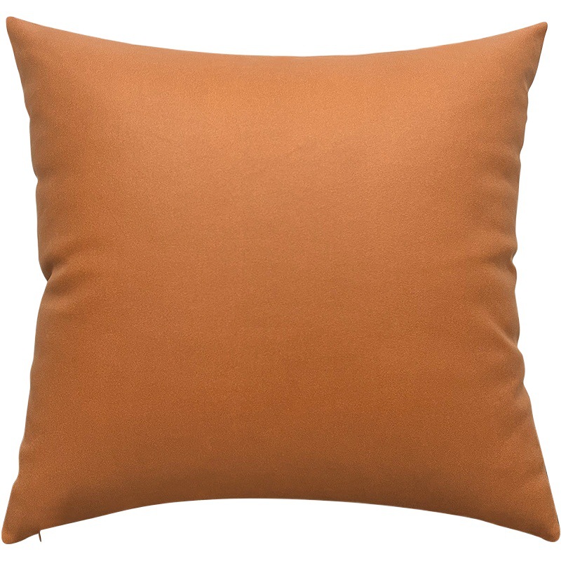 Tecnología nórdica almohada de tela estilo de lujo ligero de gama alta sala de estar sofá de cuero de cabecera cojín trasero grande almohada funda de almohada de cintura