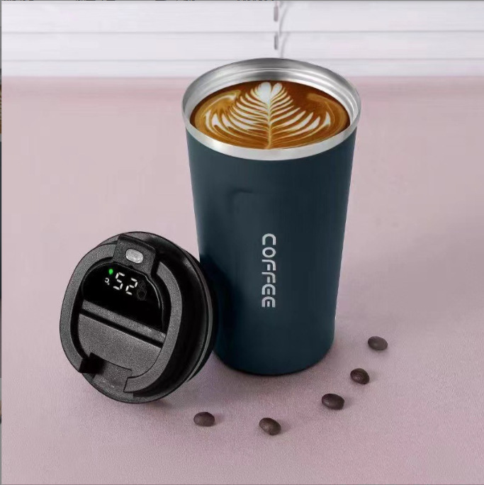 高颜值304不锈钢二代咖啡杯便携式保温杯创意简约车载水杯新批发|undefined