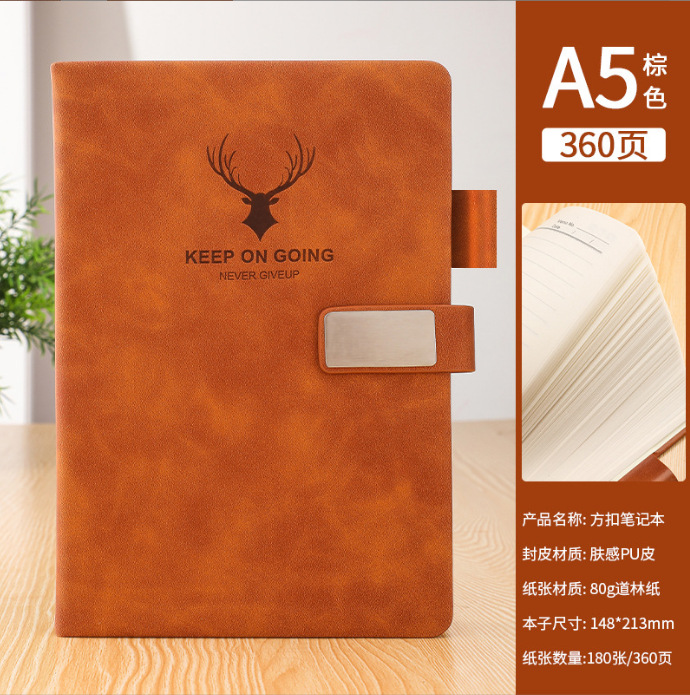 A5 cuaderno macarons color grueso bloc de notas de alto valor Libro de registro de reuniones de negocios Libro de anuncios al por mayor