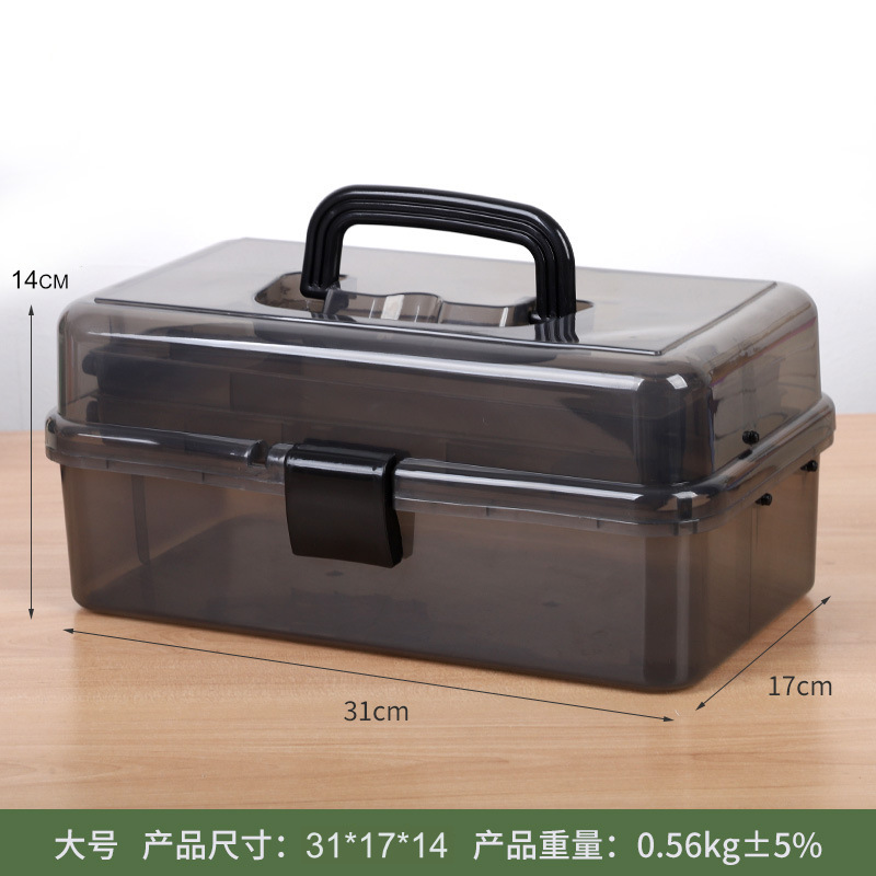 나이트 투명 블랙-대형