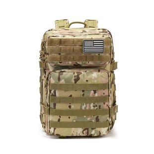 Outdoor 3P Attack Tactical Backpack Multifunctional 45L Large Capacity Camouflage Outdoor Sports Mountaineering Backpack for Both Parties