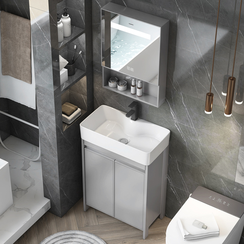 gabinete de baño tipo piso gabinete de lavabo vertical de baño combinación de gabinete de lavabo vertical de casa pequeña