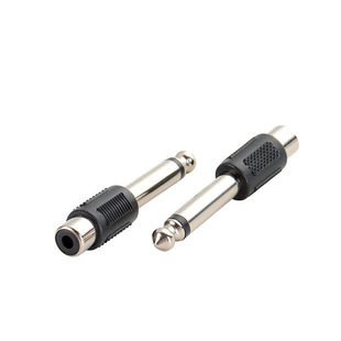 6.5 Male to Rca Female Lotus Female Port Audio Adapter Mono to Rca Fm Microphone 6.35mm