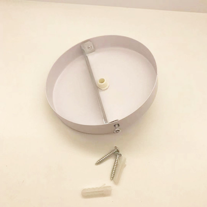 Lighting Accessories Hanging Plate Wrought Iron Hardware Straight Edge Plate Wholesale Modern Chandelier Hanging Plate Wholesale Lampshade Lamp Holder