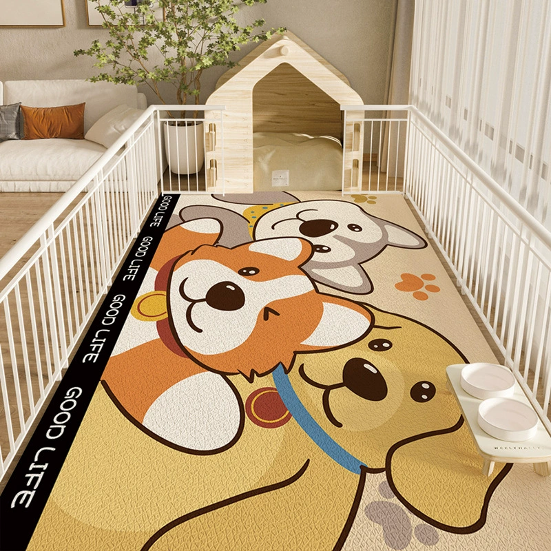 Картинко Waterproof не скользящий коврик для домашних животных - забавное bedding для кошек и собак от