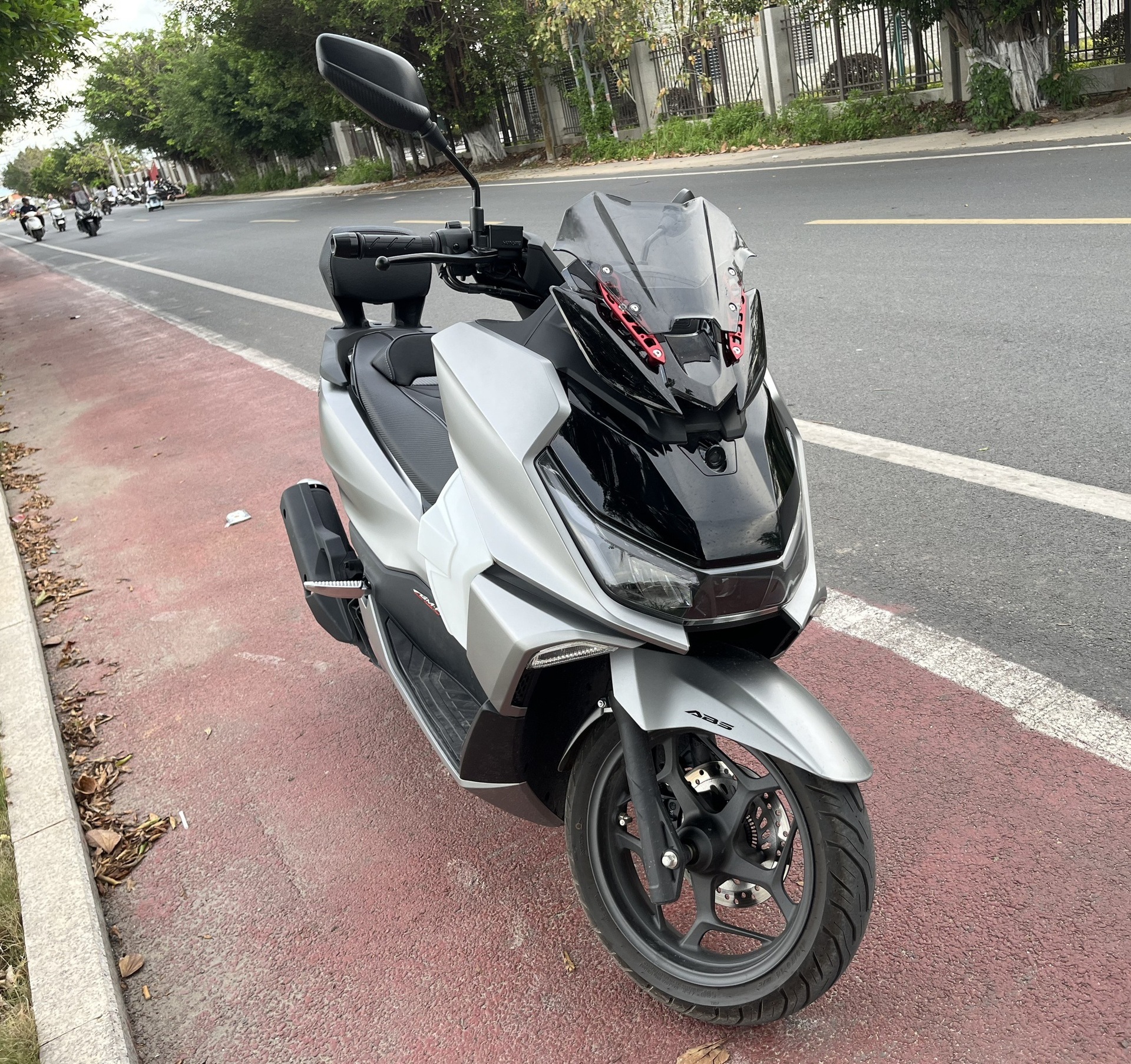 Suitable for Honda Ns150Gx Competitive Windshield 150Gx Sports Windshield Modified Small Front Windshield Accessories Adjustable up and down