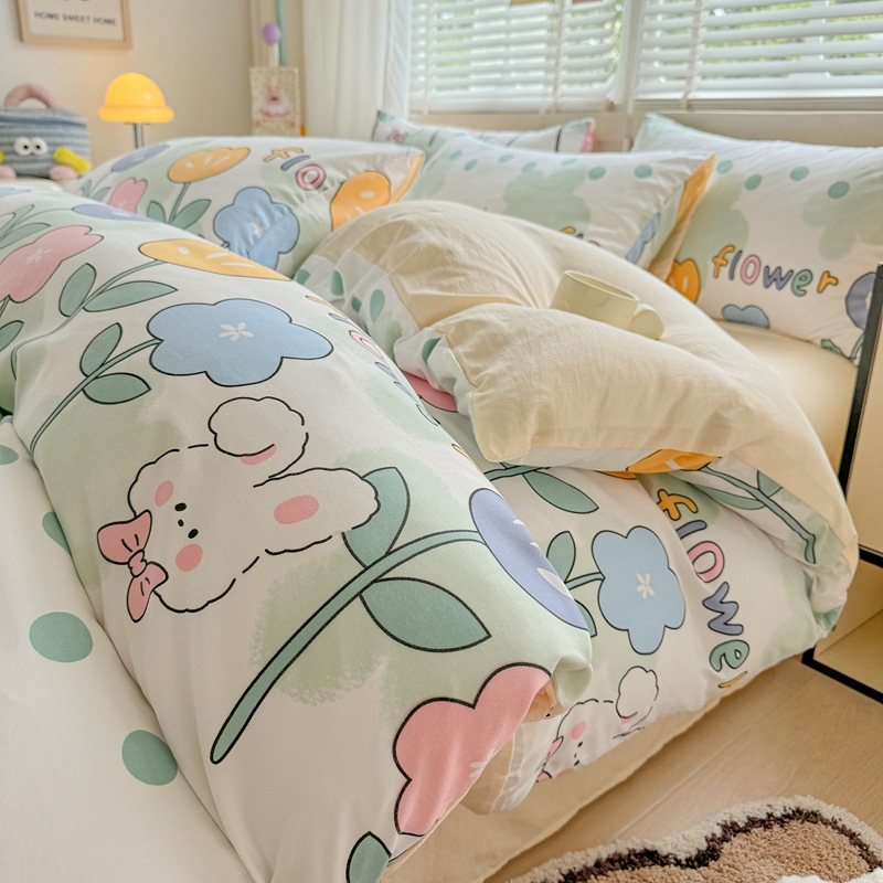 정원 귀여운 토끼