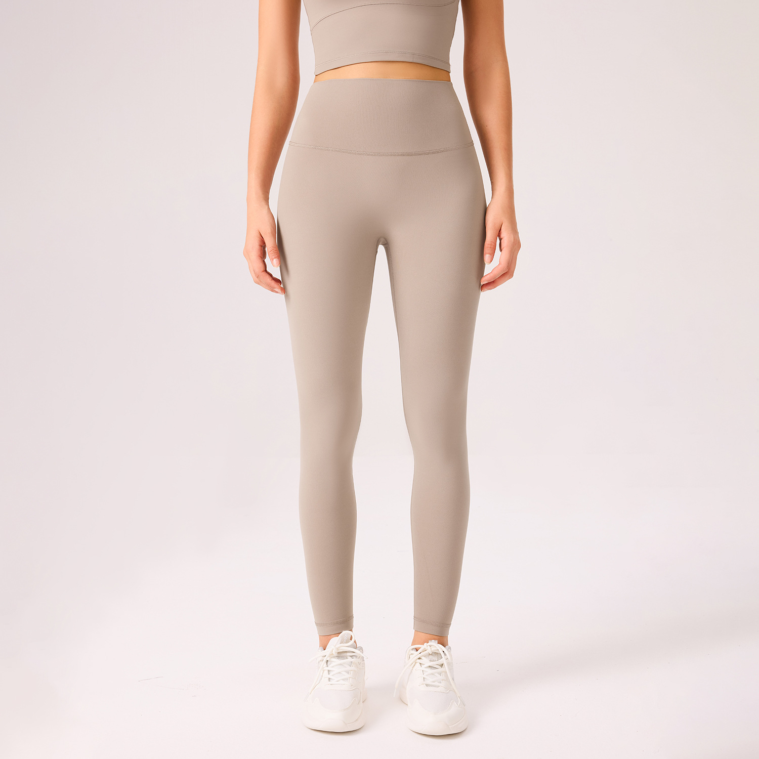 Pantalones de yoga para mujer, nuevo modelo N66, leggings deportivos ajustados de cintura alta de Lycra, levanta glúteos, para correr y hacer Pilates, ideales para hacer ejercicio al aire libre.
